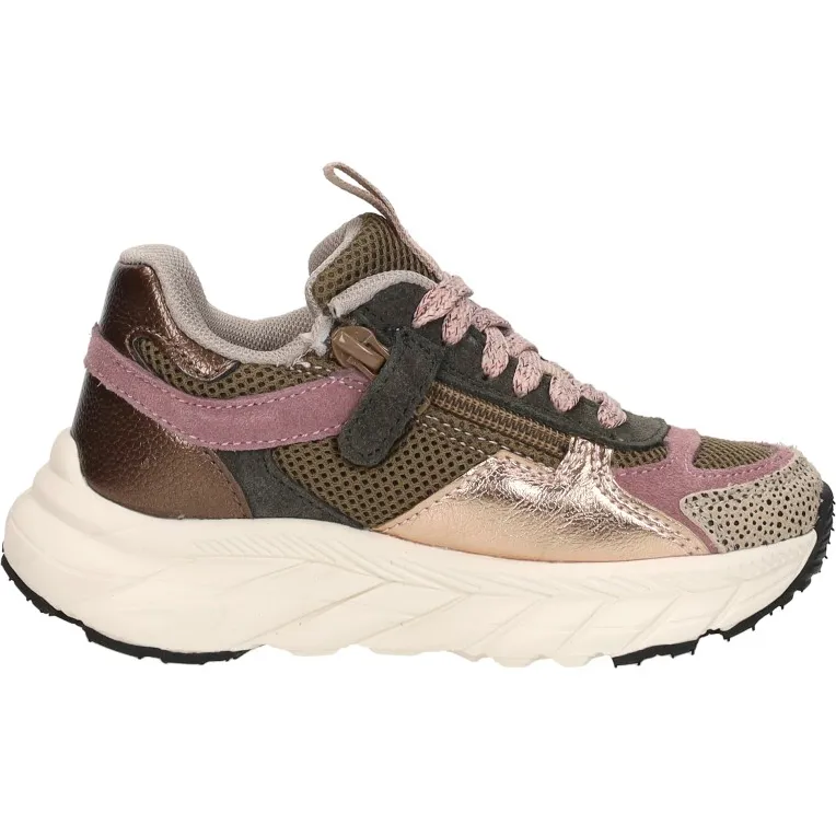 Keq lage sneakers roze