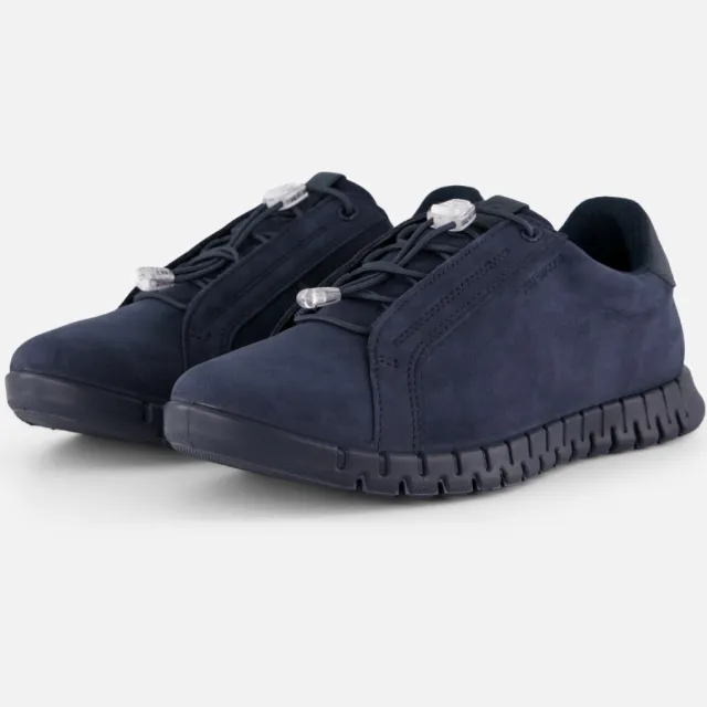 Ecco Gruuv lite W Sneakers blauw Nubuck, foto 2