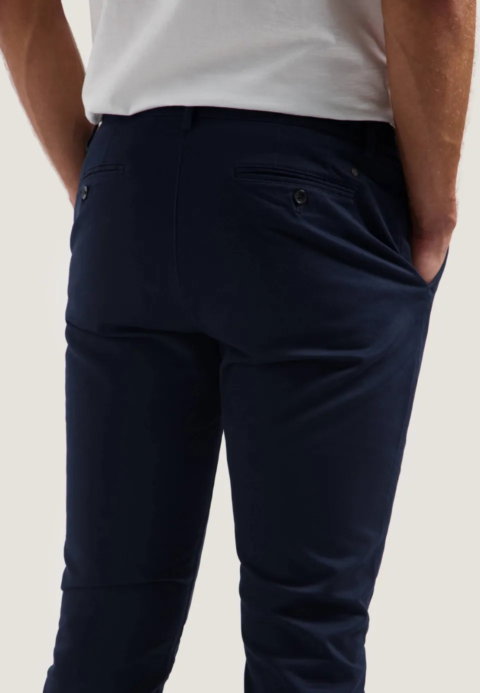 Dstrezzed Lancaster chino donkerblauw dk. navy, foto 4