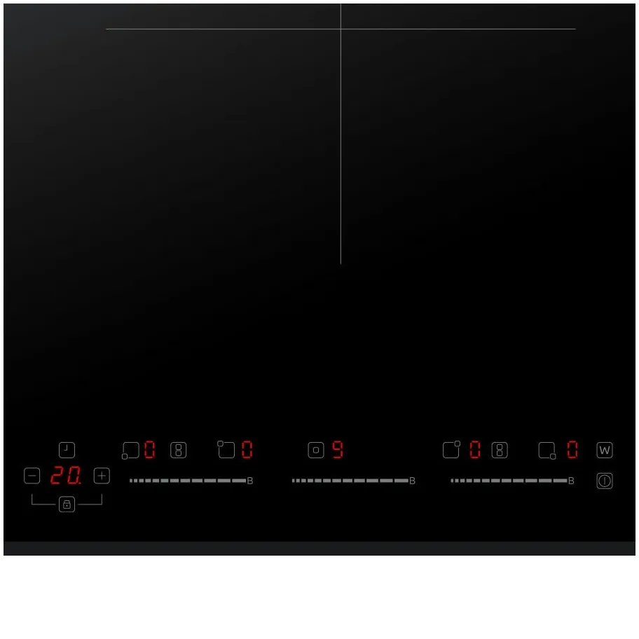 Inventum IKI9035 inductie kookplaat zwart, foto 2