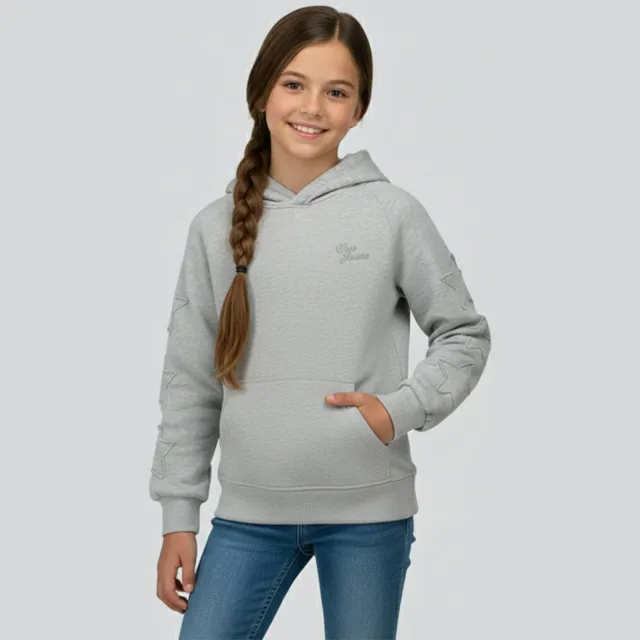 Cars hoodie met logo - grijs Grijs melange