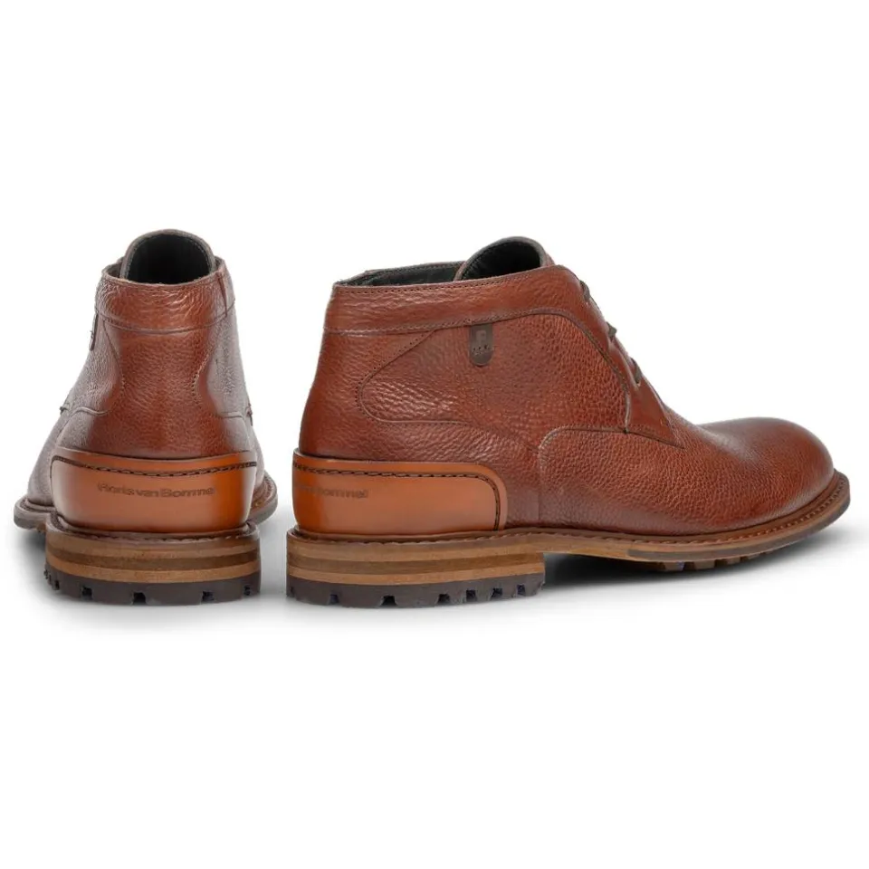 Floris Van Bommel Crepi 13.13 leren enkelboots cognac, foto 3