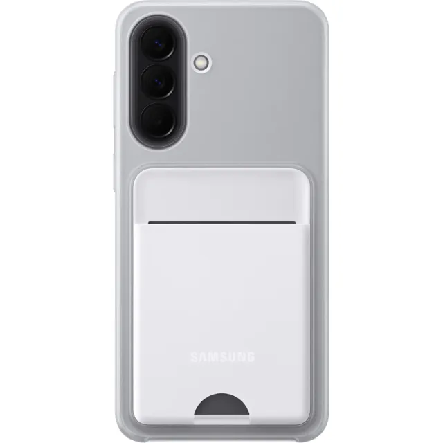 Samsung Galaxy A57 Card Slot Back Cover Wit Light Gray