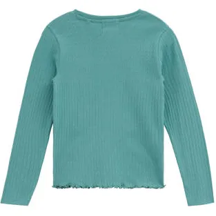 WE Fashion longsleeve groen, foto 3