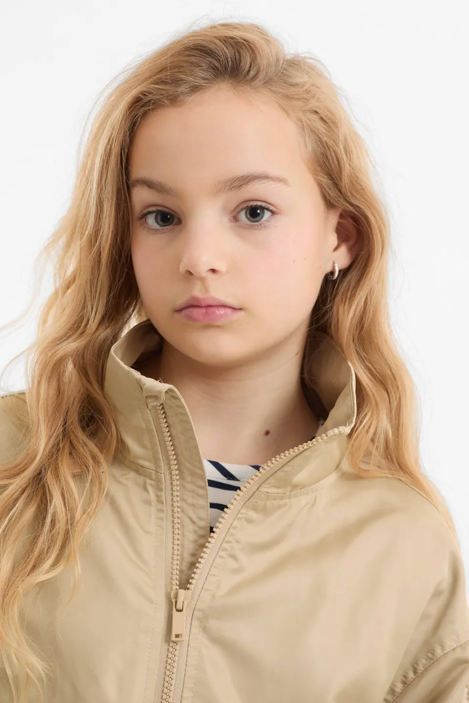 Anytime oversized bomberjack beige, foto 5