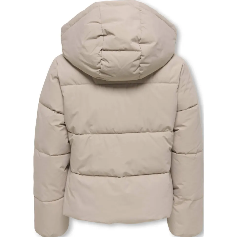 Only gewatteerde winterjas beige, foto 2