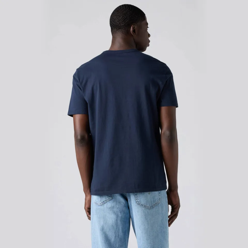 Levi's regular T-shirt donkerblauw navy blazer, foto 3