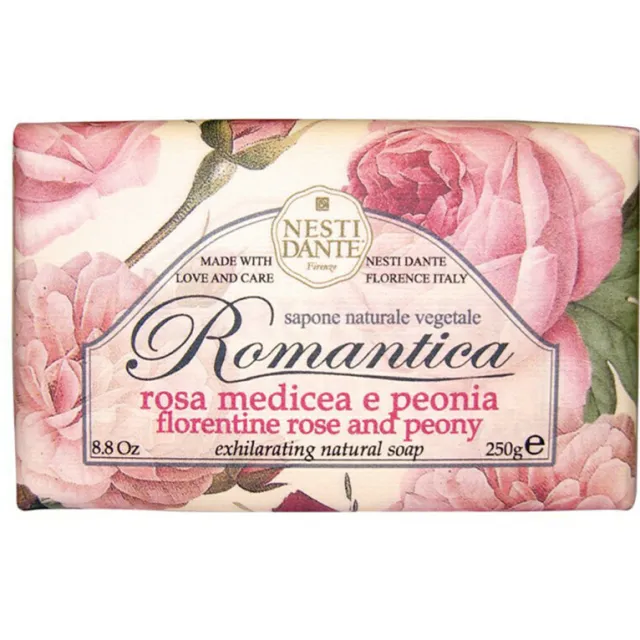 Nesti Dante Romantica Handzeep Rose & Peony 250 gr