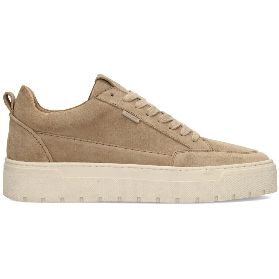 Poelman Ivar suède sneakers - taupe