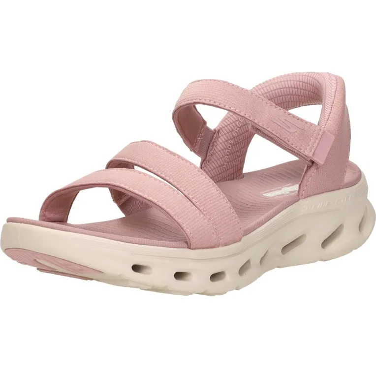 Skechers Go Walk Glide-Step sandalen roze, foto 3