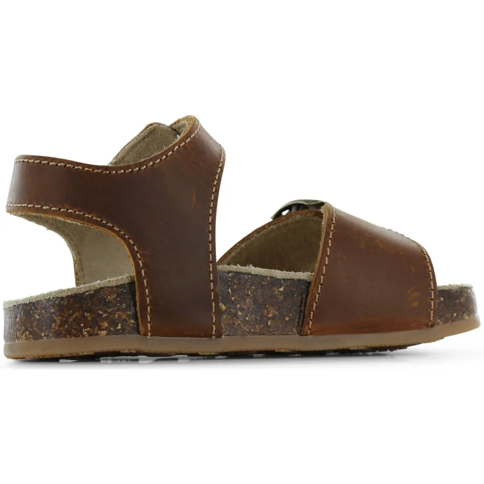 Shoesme leren sandalen - bruin