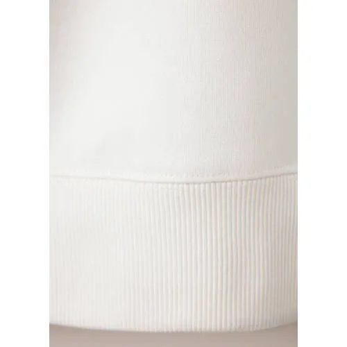 Mango TEEN sweater met borduursels - naturel wit/blauw, foto 6