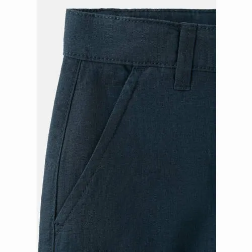 Mango bermuda short donkerblauw, foto 5
