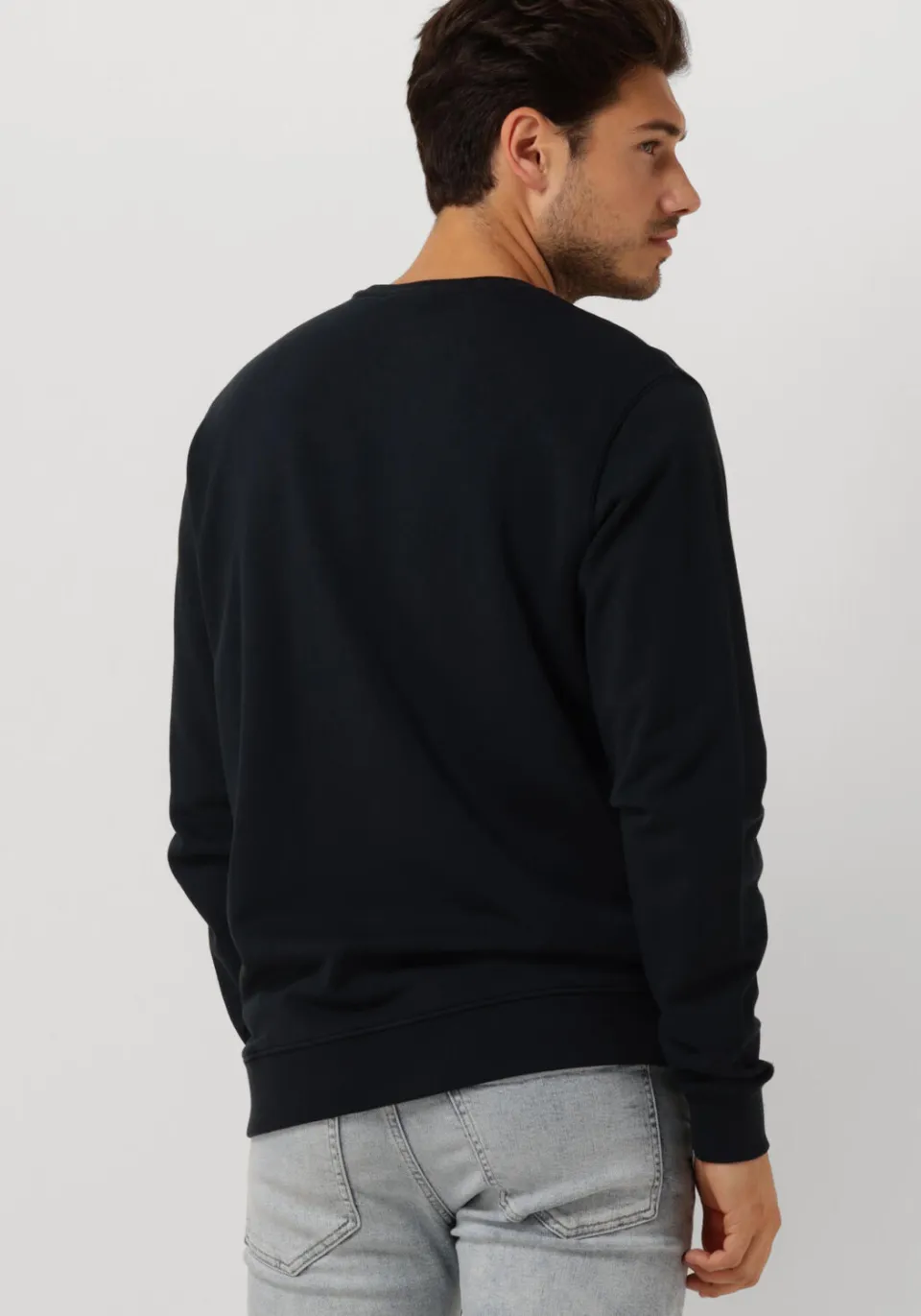 Lyle & Scott Heren Truien & Vesten Crew Neck Sweatshirt - Donkerblauw, foto 4