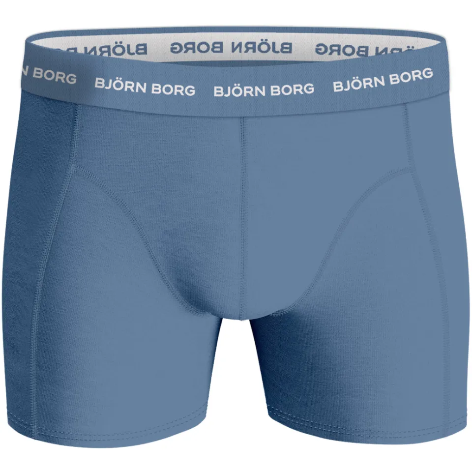 Björn Borg Cotton Stretch boxershorts 5-pack blauw, foto 5