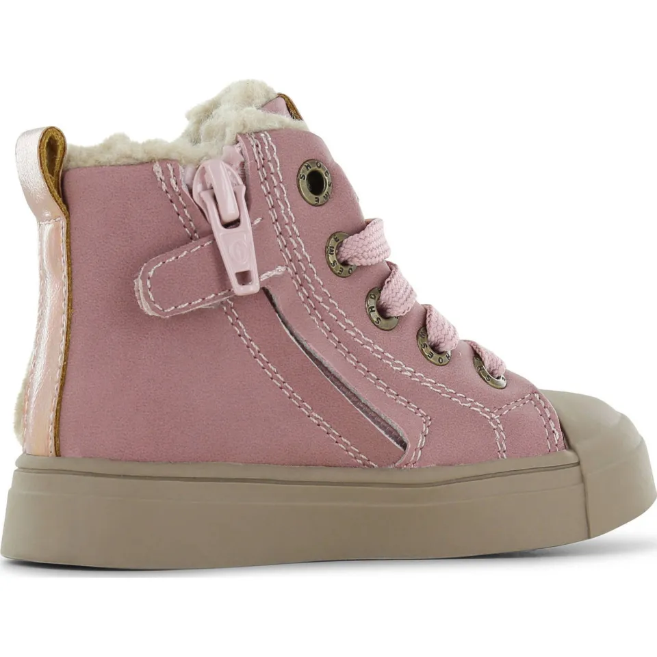 Shoesme Unicorn hoge veterboots roze, foto 8