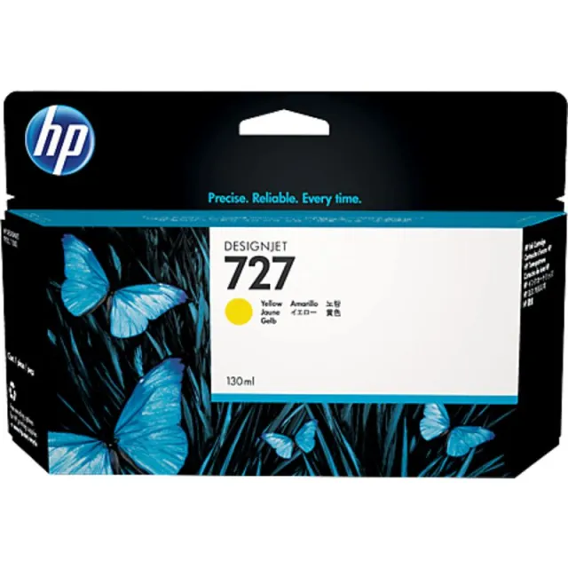 Hp 727 (B3P21A) Inktcartridge Geel