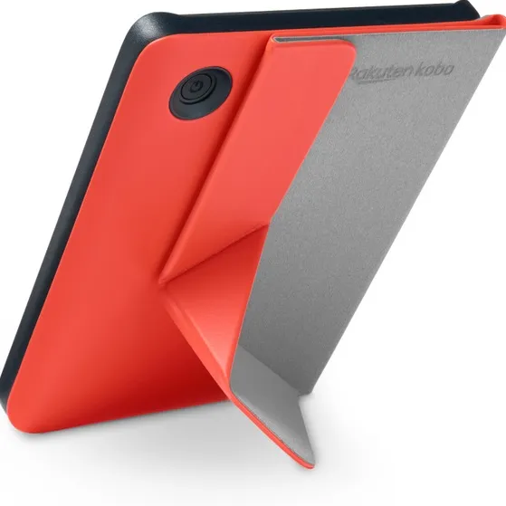 Kobo Clara BW & Colour sleepcover rood, foto 3