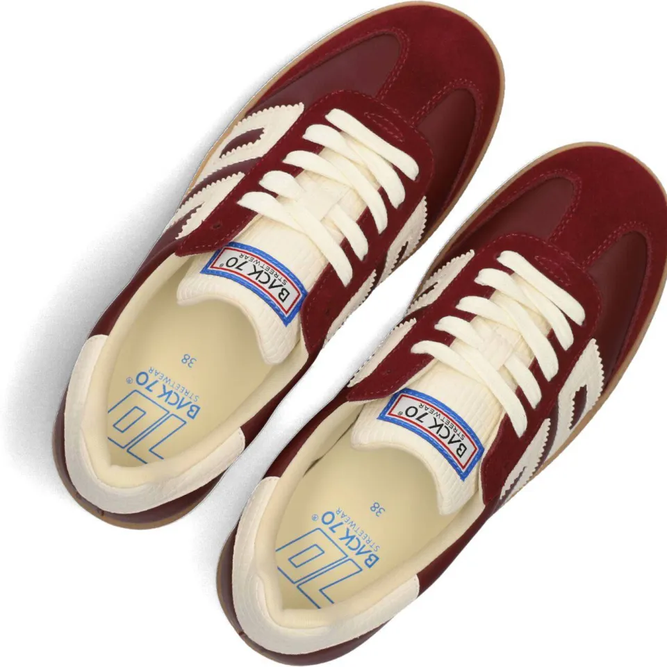 Back 70 BACK70 Cloud lage sneakers bordeaux, foto 4