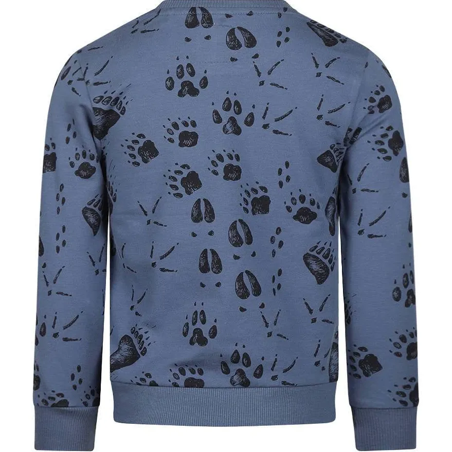 Koko Noko rechtvallende sweater met print - blauw, foto 2