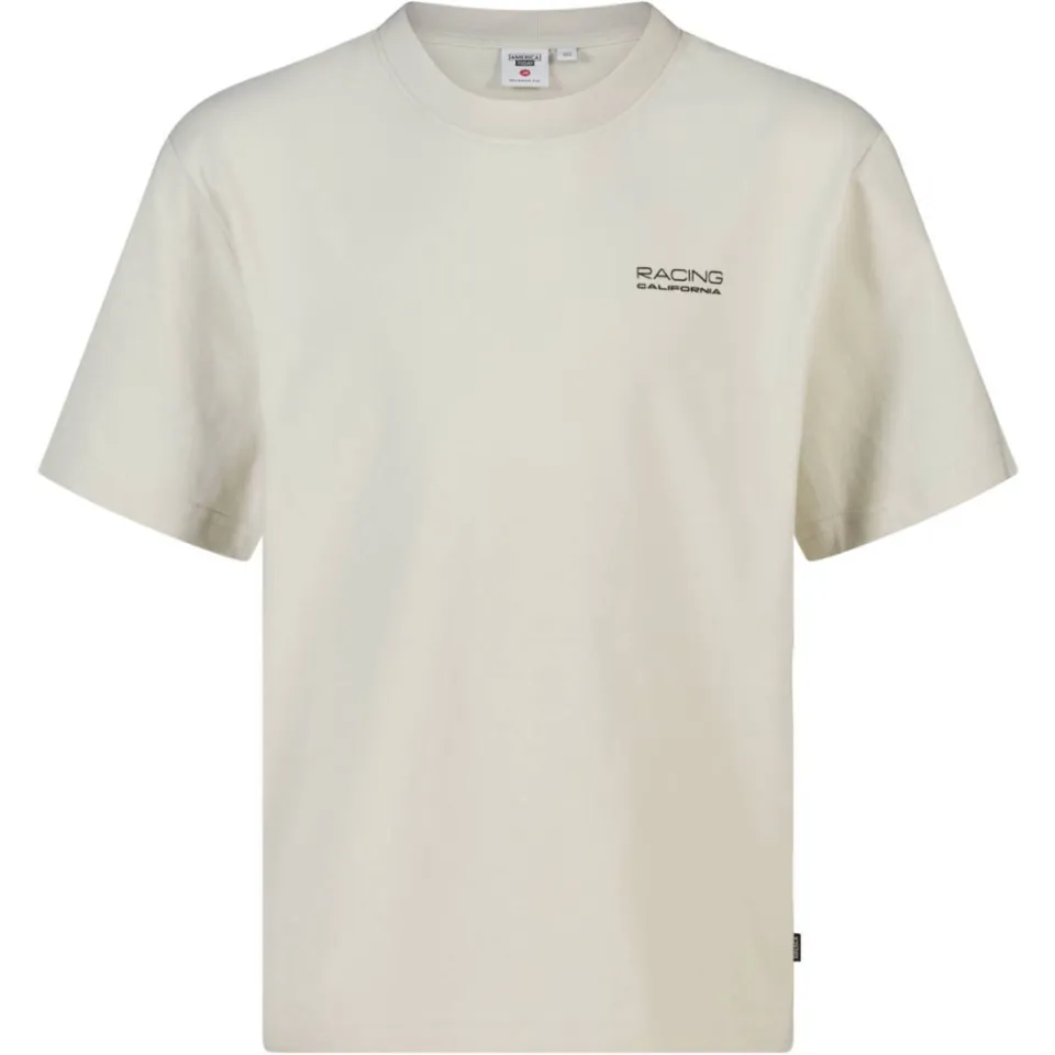 America Today Ewin Jr racing t-shirt ecru, foto 2