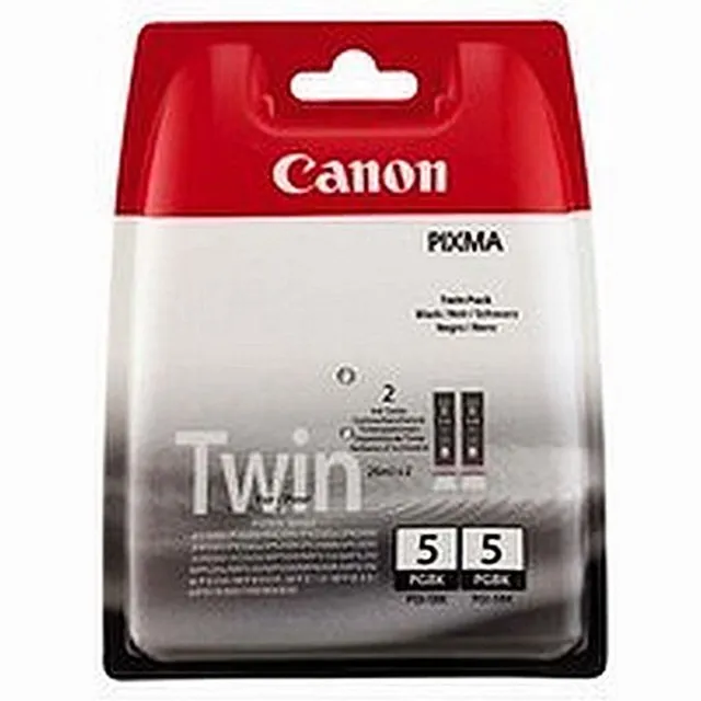 Canon PGI-5BK twinpack zwart (Origineel), foto 2