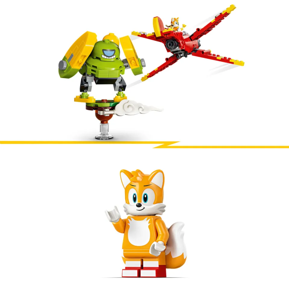 Lego Sonic the Hedgehog Tails en zijn Tornado-1 Vliegtuig Speelgoed 77119, foto 5