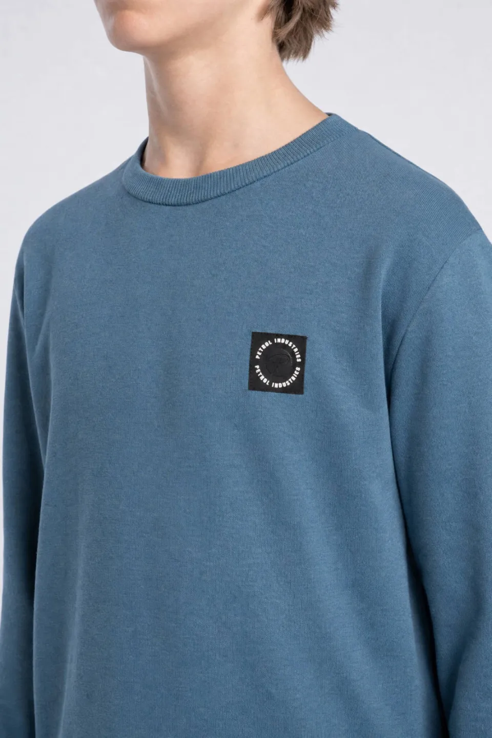 Petrol Industries sweater met logo - blauw, foto 6