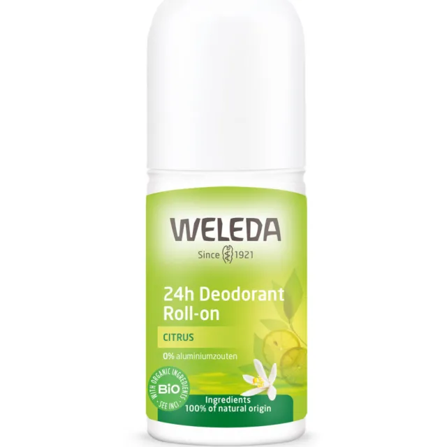 Weleda Citrus 24h roll-on deodorant