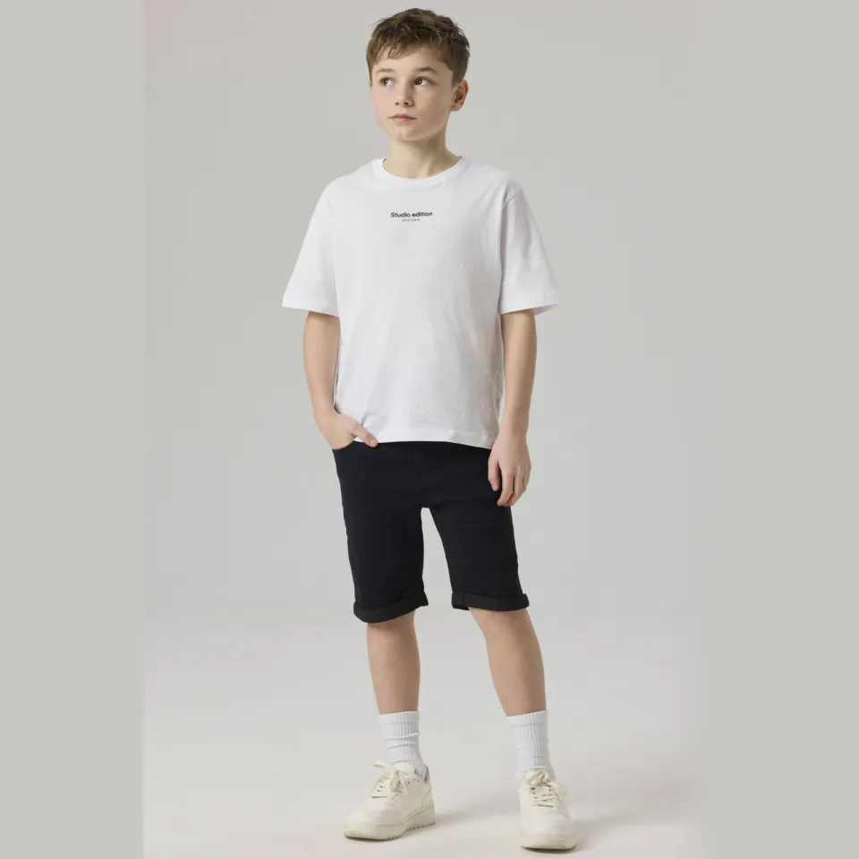NAME IT slim fit jeans bermuda NKMSOFUS zwart, foto 6
