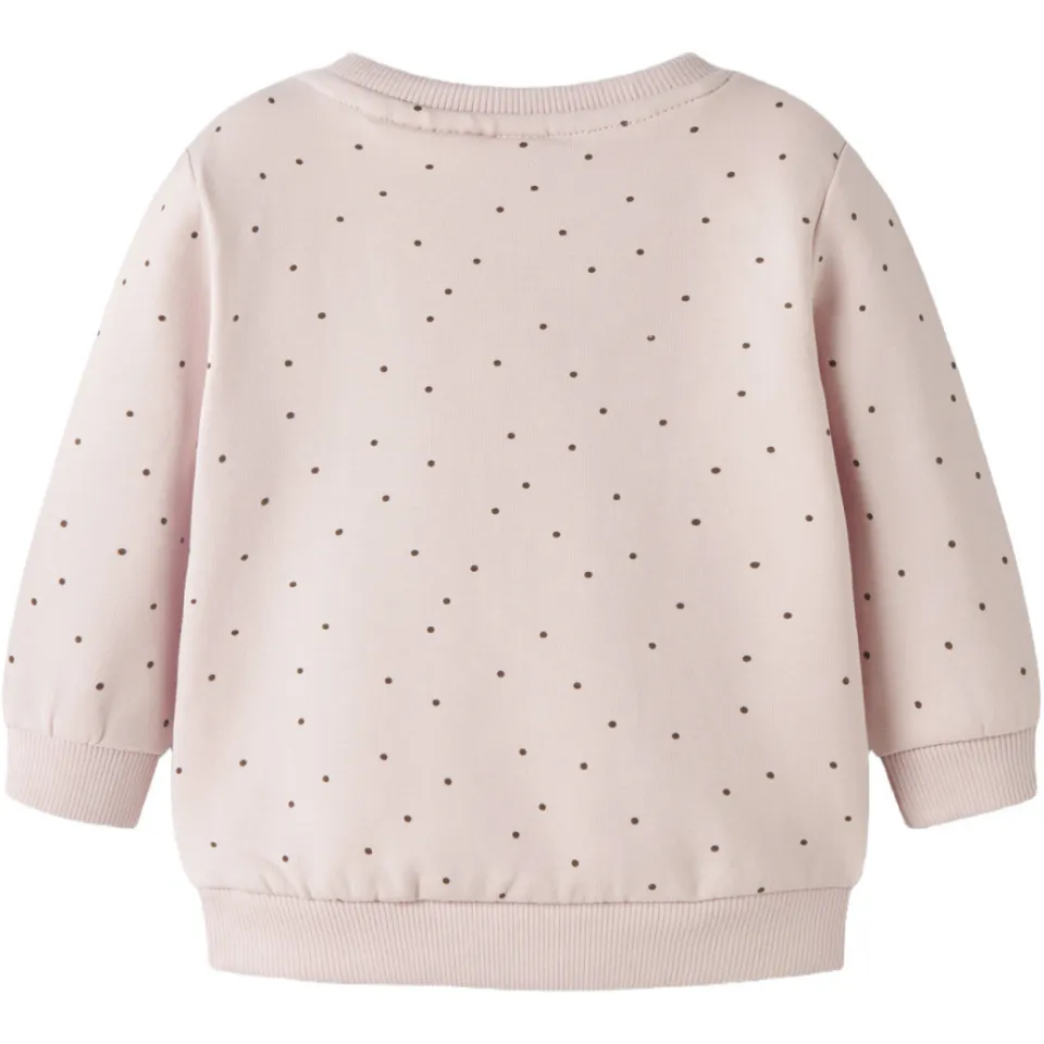 NAME IT BABY sweater met stippen - lichtroze Stip, foto 2