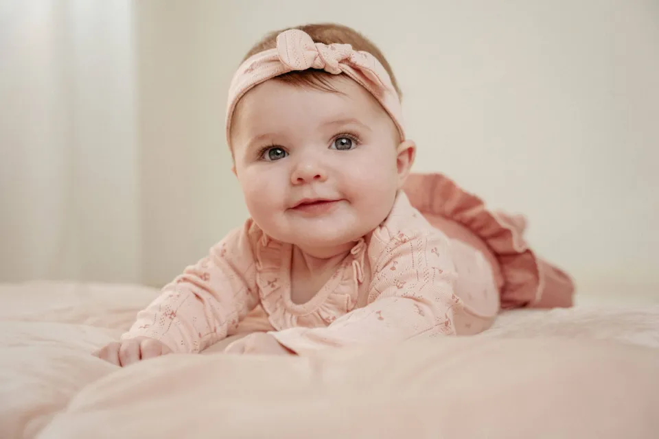Little Dutch straight legging roze effen, foto 4