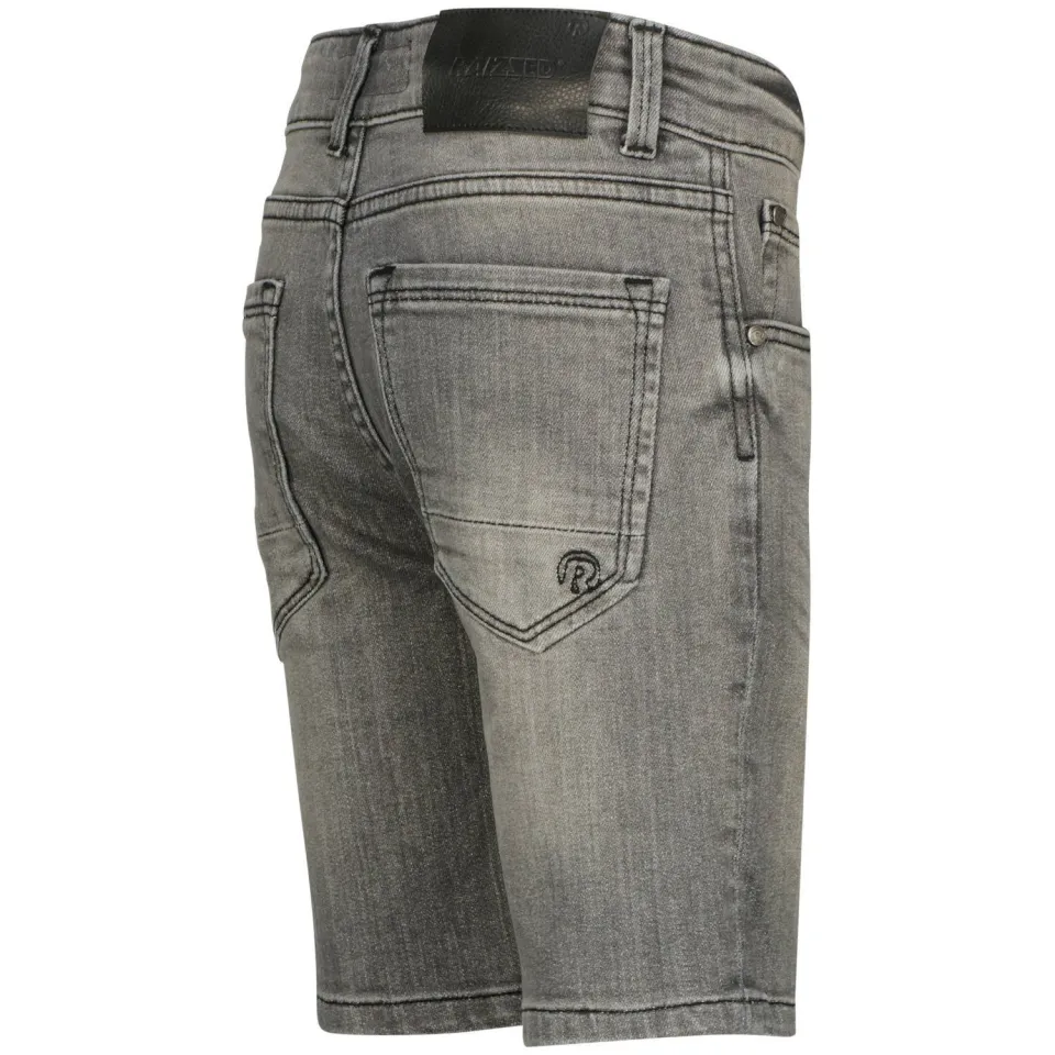 Raizzed Oregon jeansshort mid grey stone, foto 6