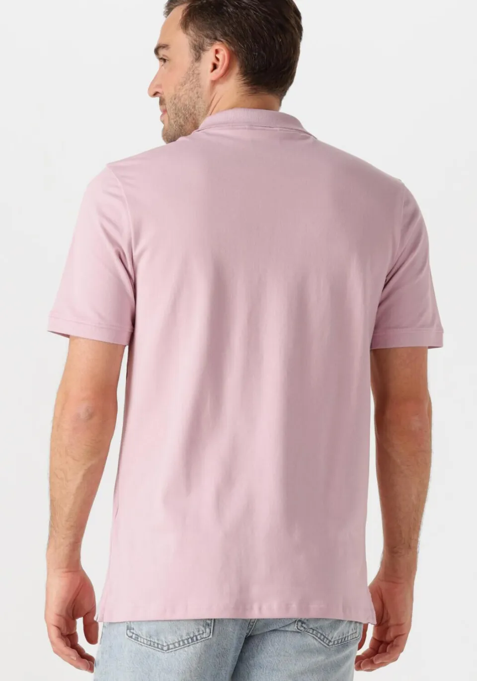 Lyle & Scott Heren Polo's & T-shirts Plain Polo Shirt - Lichtroze, foto 3