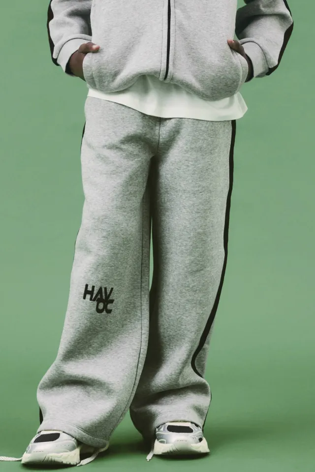 NAME IT joggingbroek grijs melange, foto 3