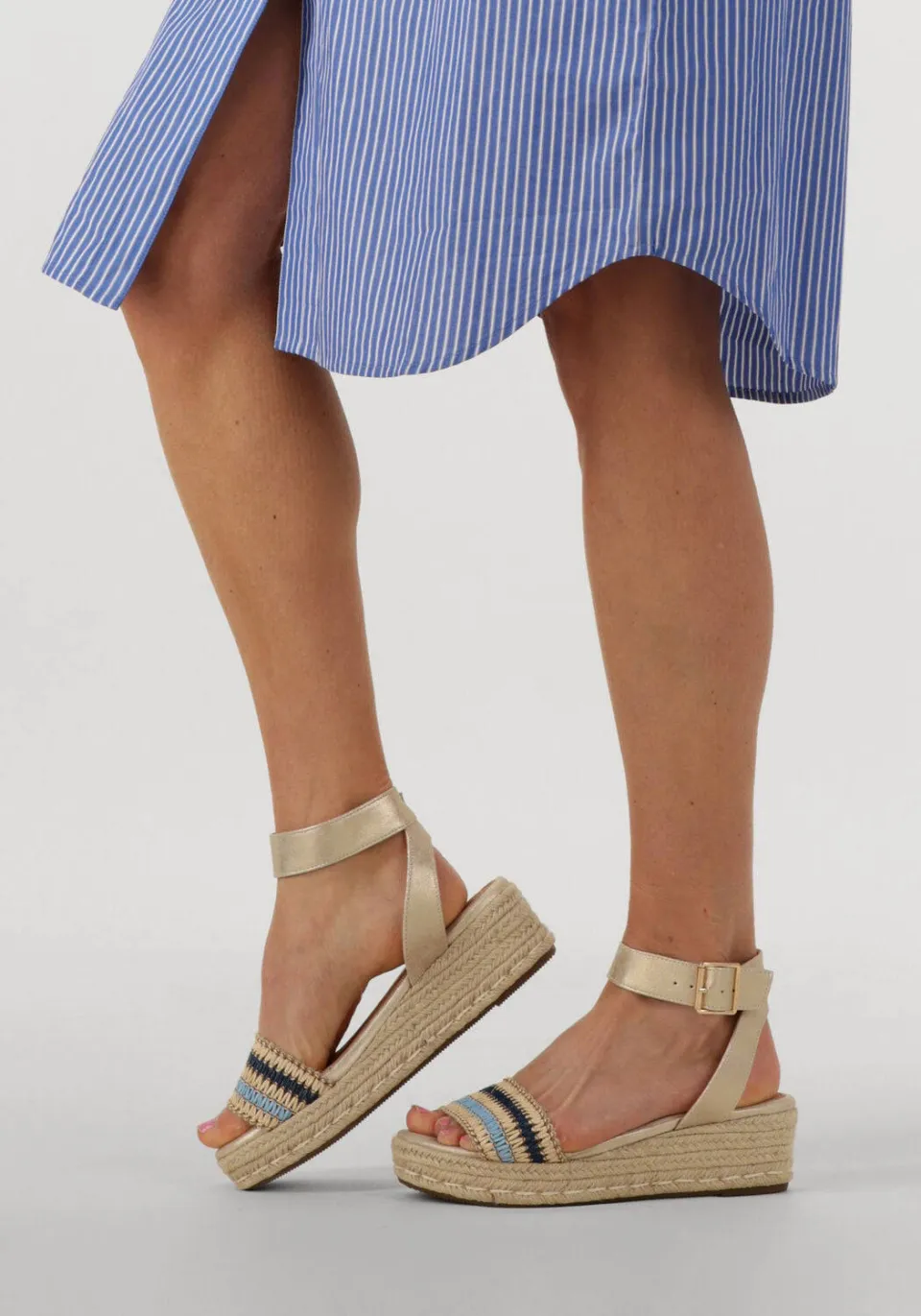 AYANA Sandalen 0047-71 Goud, foto 6