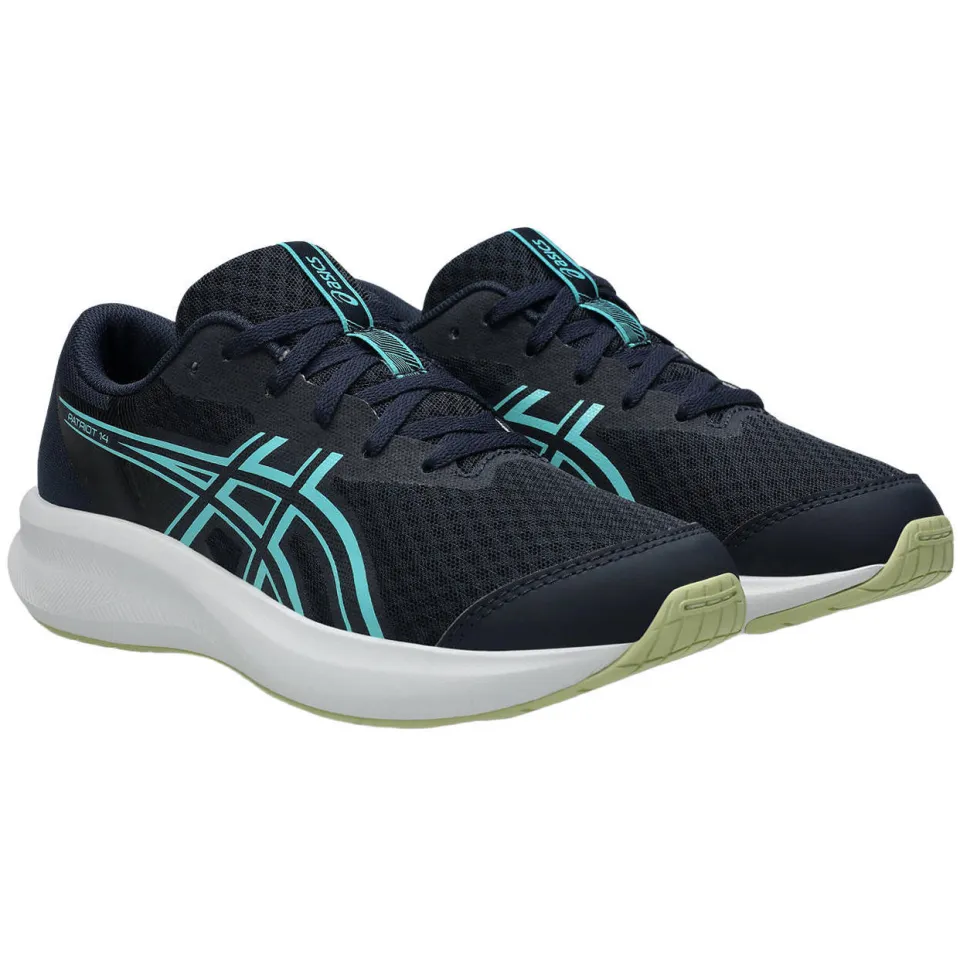 Asics Patriot 14 hardloopschoenen donkerblauw aqua, foto 5