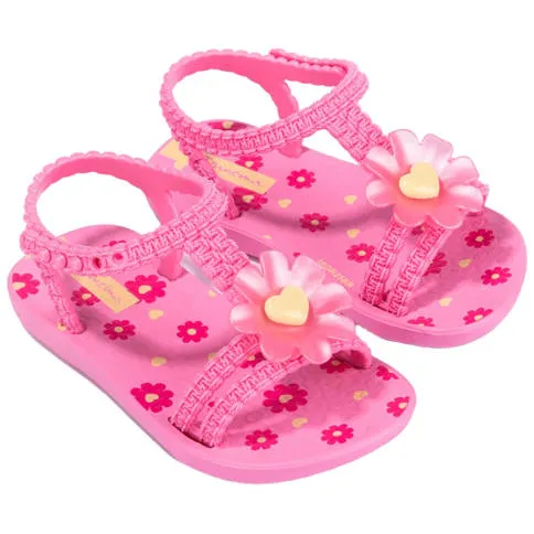 Ipanema Daisy Baby gebloemde sandalen roze, foto 3