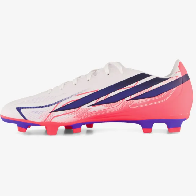 Adidas F50 Hyperfast Club MG heren voetbalschoenen wit roze, foto 2