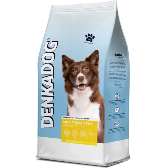 Denkadog Cold Pressed Beef hondenvoer