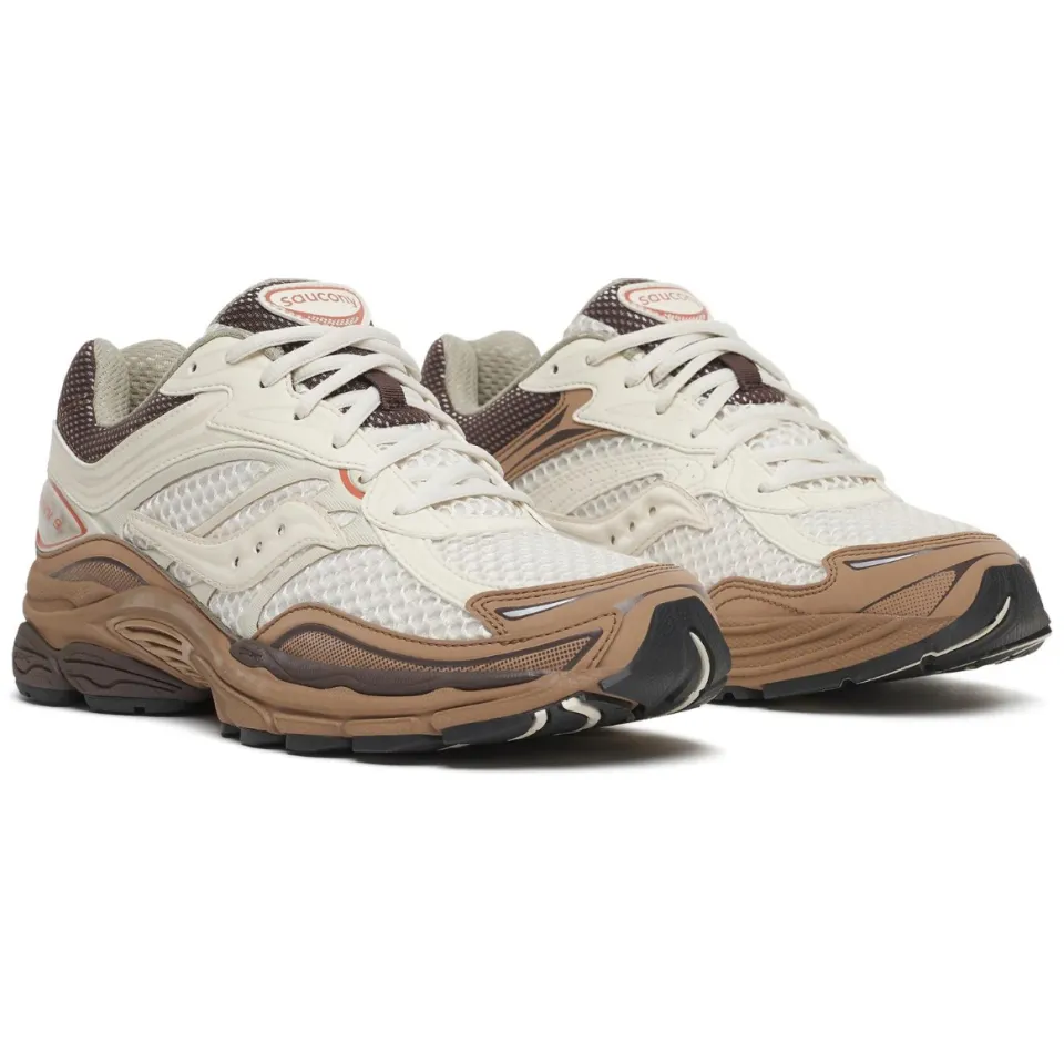 Saucony Progrid Omni 9 Almond/Coca Mesh Unisex beige, foto 2