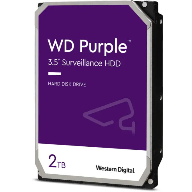WD Purple WD23PURZ harde schijf 2TB