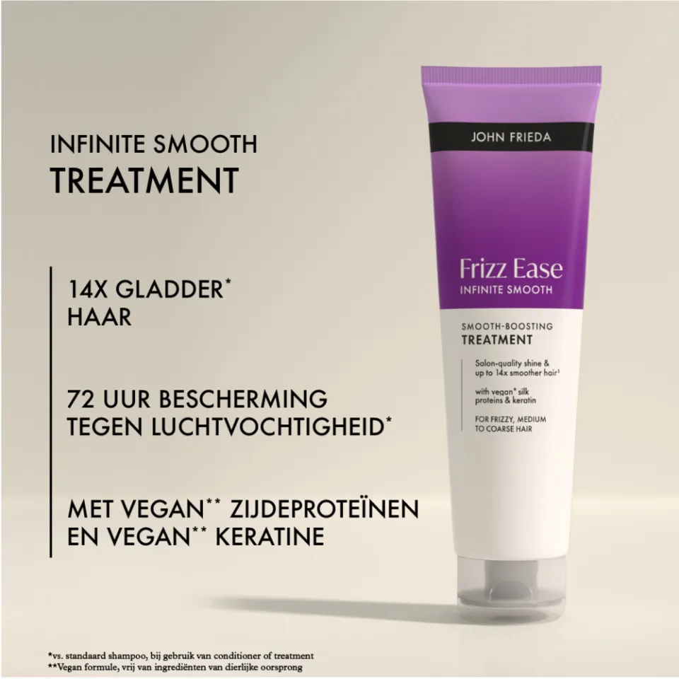 1+1 gratis: John Frieda Frizz Ease Infinite Smooth Boosting Treatment 150 ml