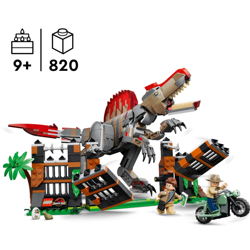 Lego Jurassic World Spinosaurus Ontsnapping Speelgoed 77982
