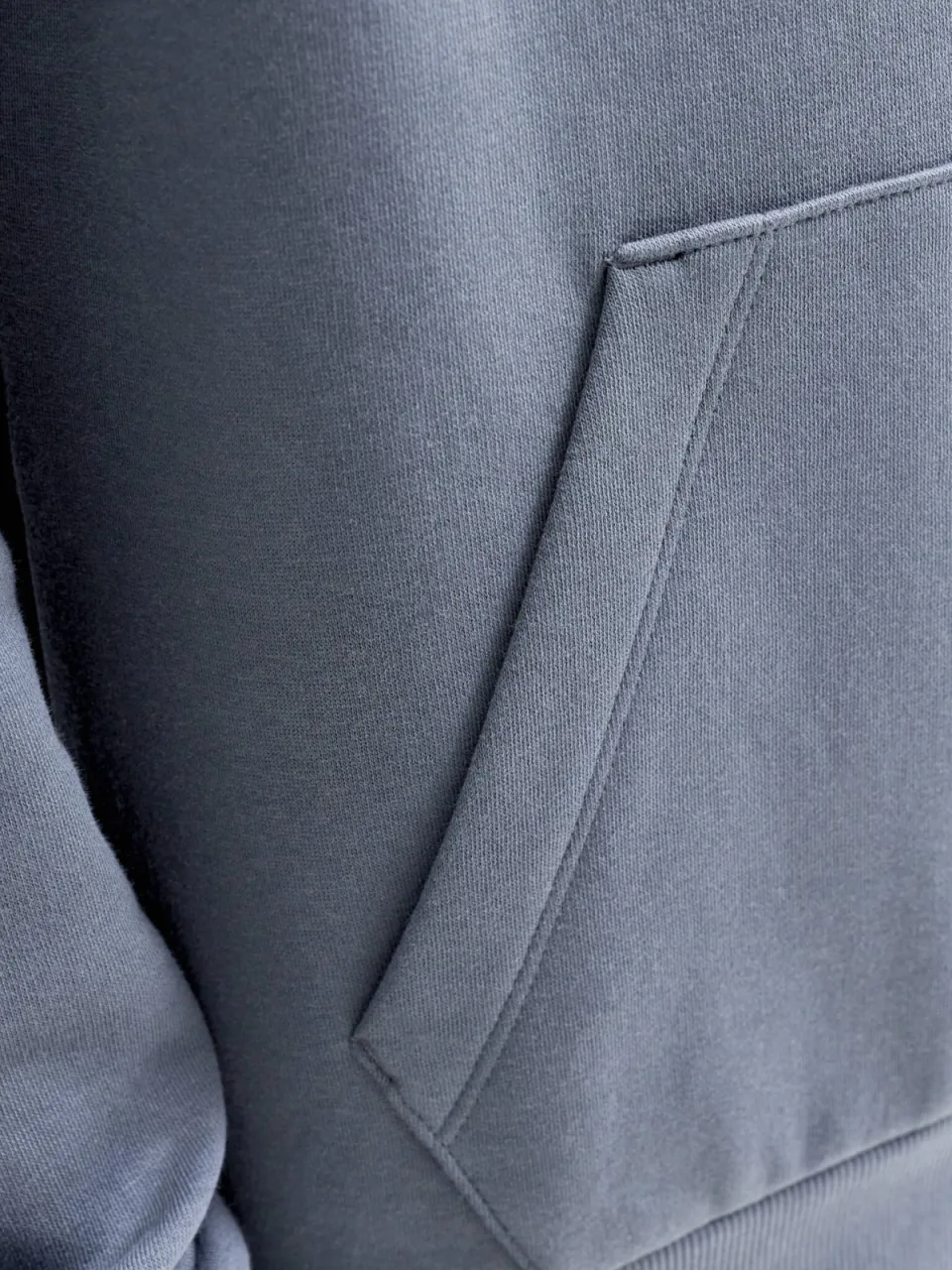 Jack & Jones JUNIOR rechtvallende hoodie met logo - grijsblauw, foto 6