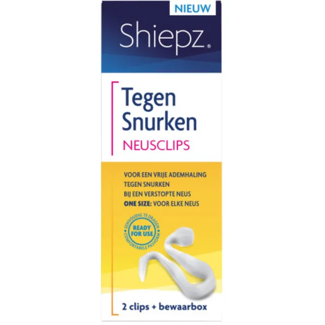 Shiepz neusclips tegen snurken