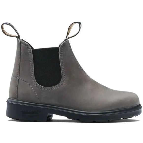 Blundstone Kid's Premium Leather #2651 - Hoge schoenen, grijs