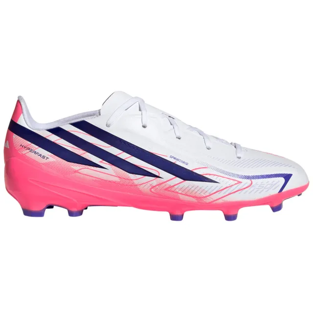 Adidas Performance F50 Hyperfast League junior voetbalschoenen - roze/paars