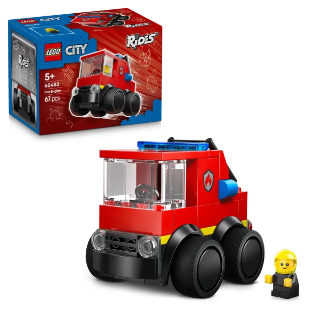 Lego City Voertuigen – Brandweerwagen 60482