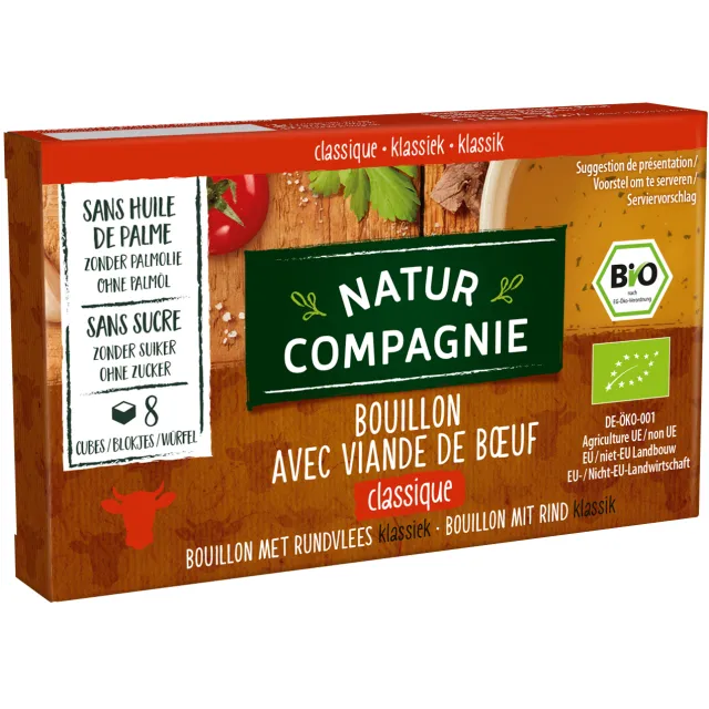 Natur Compagnie Bouillon met Rundvlees Suikervrij